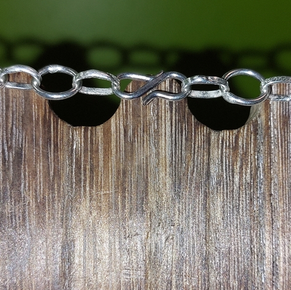 Black Rutile Quartz and White Topaz Statement Necklace - Picture 2 of 5